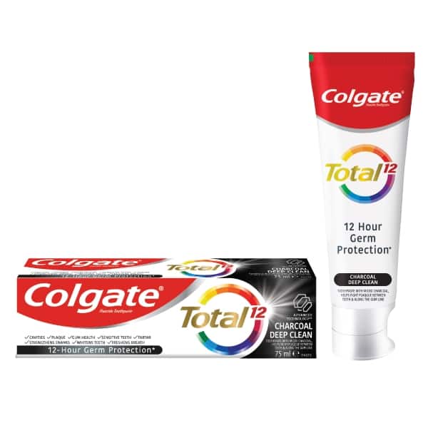 Colgate® Total® 12 Charcoal Deep Clean