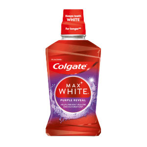 Colgate Max White Purple Mouthwash
