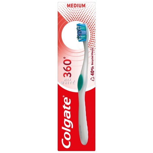 Colgate® 360° Max White One Medium Toothbrush