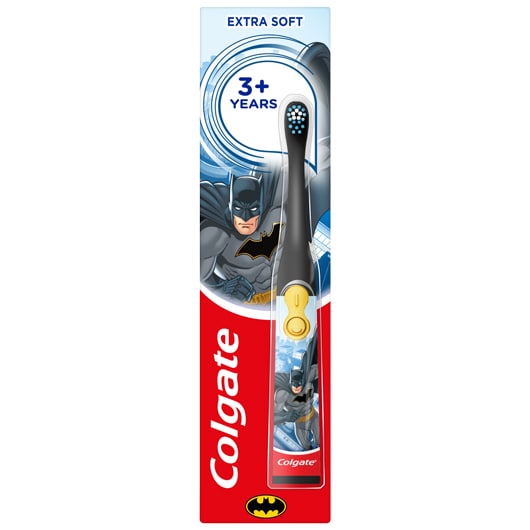 Colgate<sup>®</sup> Kids Batman / Wonderwoman Toothbrush
