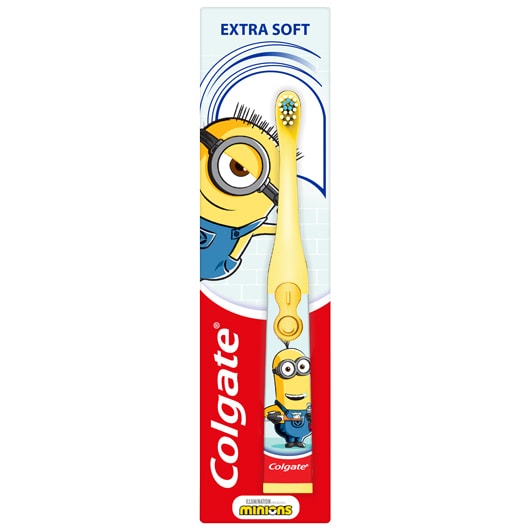 Colgate<sup>®</sup> Kids Minions Extra Soft Toothbrush 3+ years