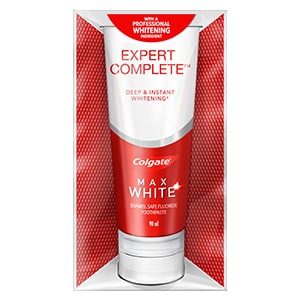Asser oog Bedrog Max White Expert Complete Whitening Toothpaste