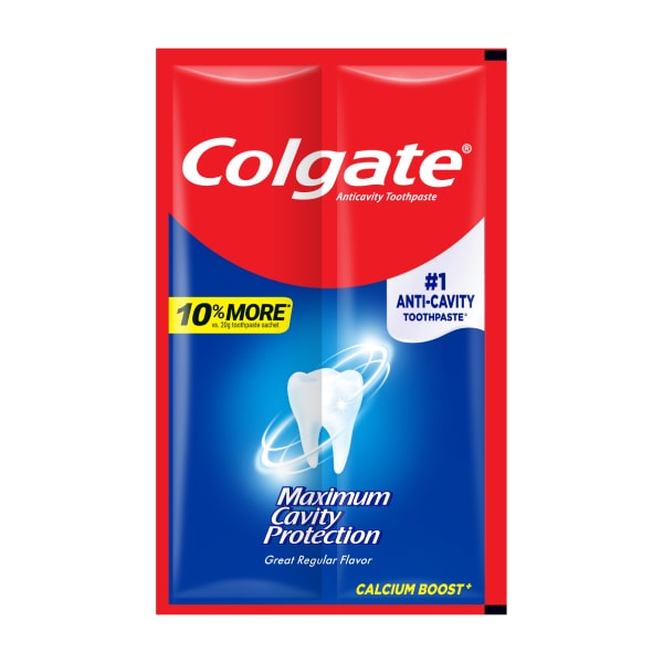 Colgate Maximum Cavity Protection Sachet - Fight Tooth Cavities