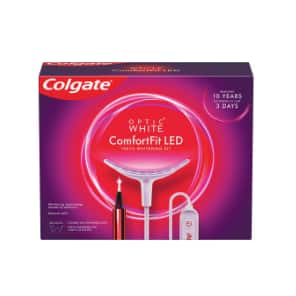 Colgate® Optic White®  ComfortFit LED Teeth Whitening Kit