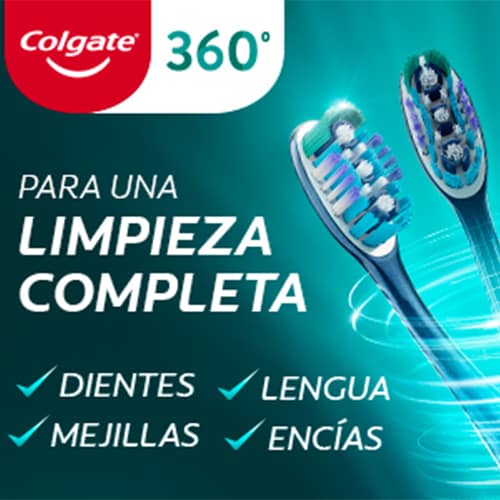 Cepillo Dental Colgate 360° Limpieza Completa